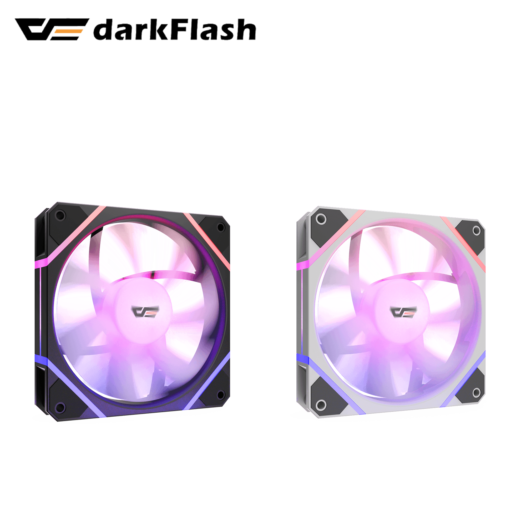 DarkFlash DM12R Pro PWM ARGB 反向扇