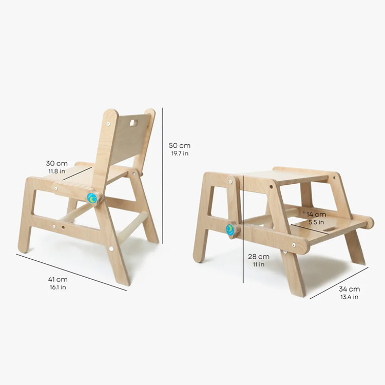 happymoon 攀爬架延伸配件－多用途兒童桌椅組