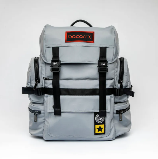 【 Bacarry | URBAN 都會移動包 - 灰 】