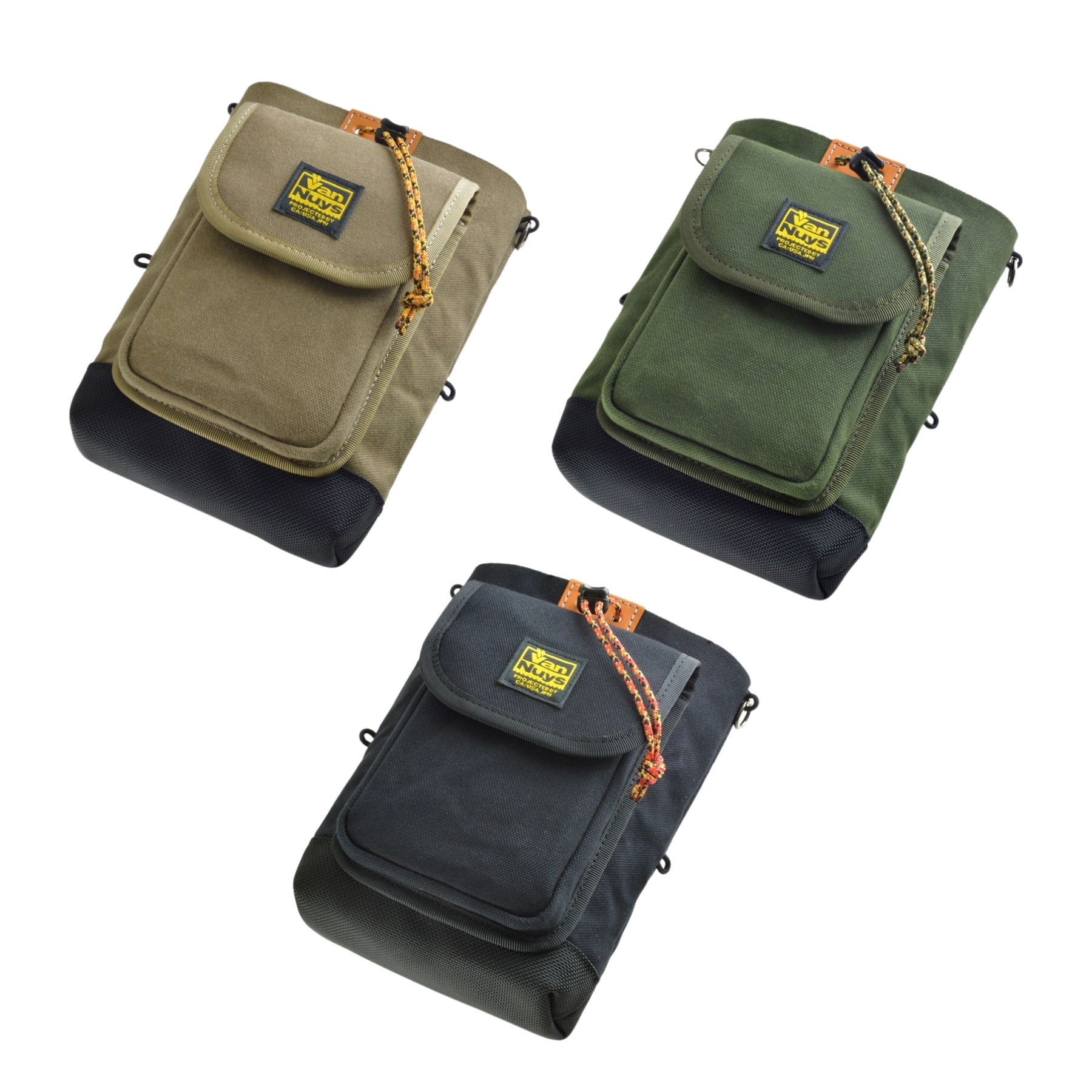 VanNuys D761 Double Layer Open Waist Bag