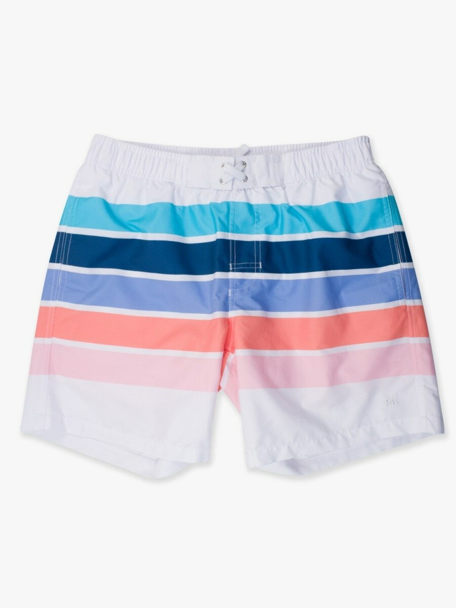 🔥2025新款🔥美國Ruffle Butts - 「海濱條紋」 男士泳褲