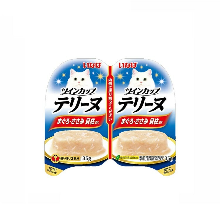 CIAO 吞拿魚雞肉貝柱味 果凍 35gX2個入 IMC-222