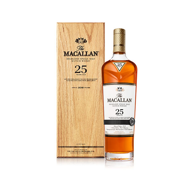 麥卡倫25年雪梨桶純麥威士忌 The Macallan 25 Year old Sherry Oak 700ml