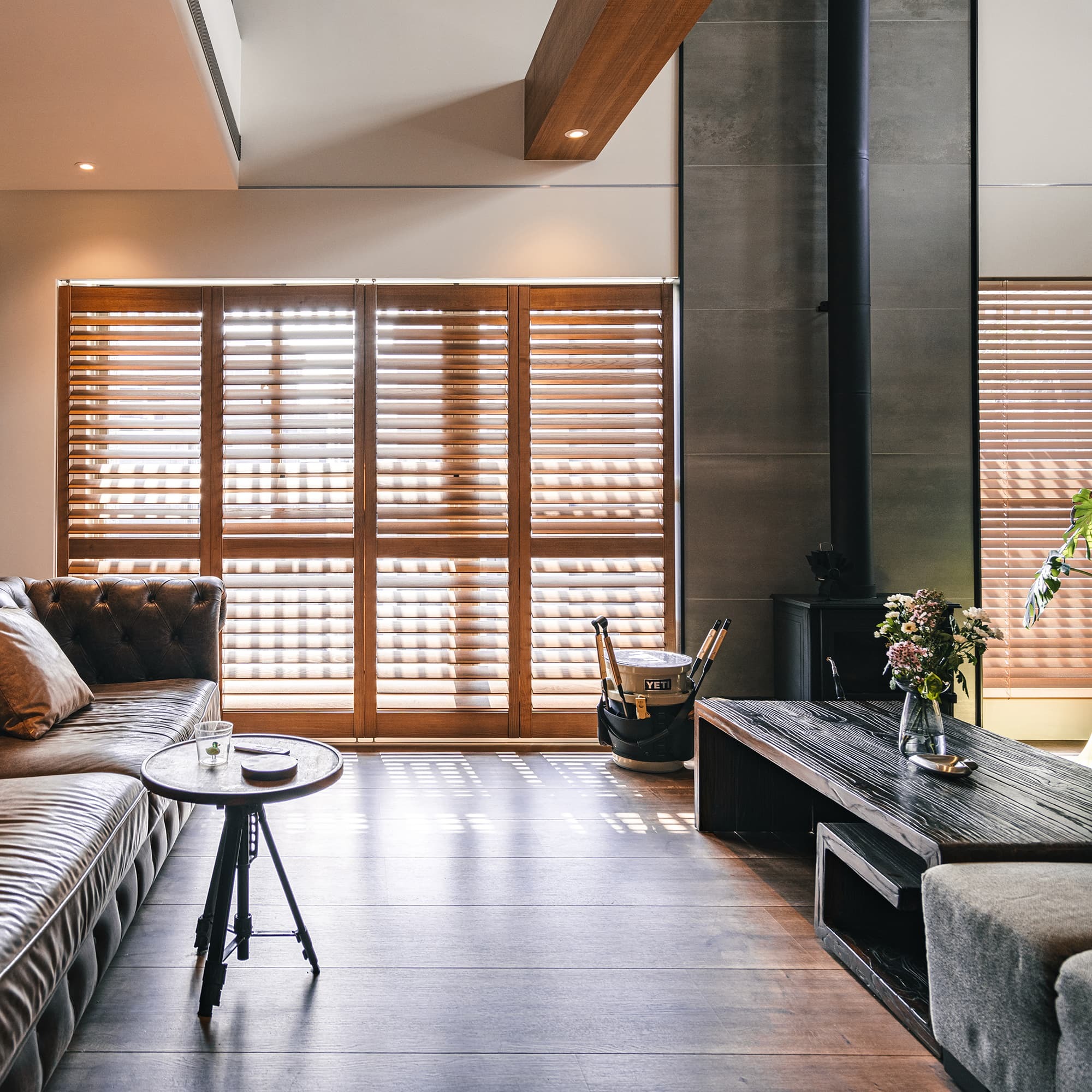 Sunline實木百葉窗