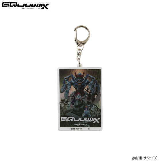 241246 Pbandai 預訂 2025/12月 機動戦士Gundam GQuuuuuuX 劇場版キービジュアル アクリルチャーム