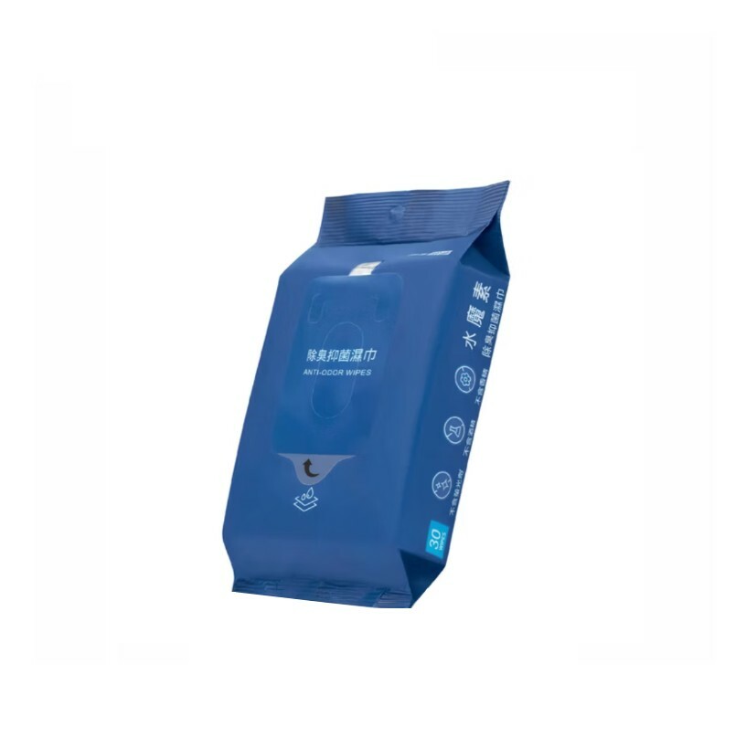 水魔素 寵物除臭抑菌濕紙巾 30枚入