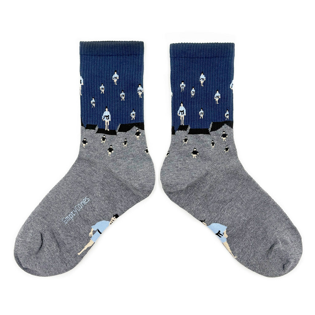 [Empty Cones] Uncle Rain's in the Night Crew Socks