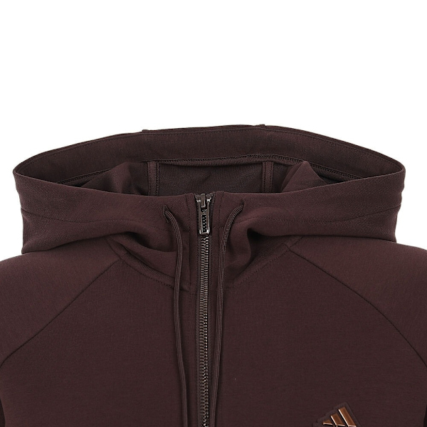 ADIDAS 外套 MW DK FZ HD 酒紅 運動 連帽外套 女 JX6839