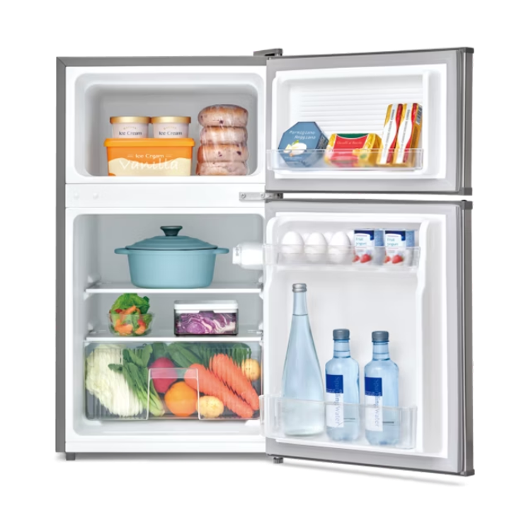 Panasonic 國際 96L一級能效 無邊框鋼板雙門冰箱(NR-B105T)