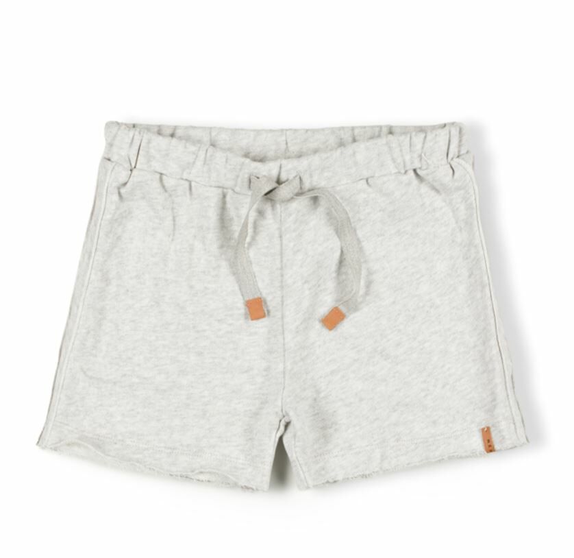 NIXNUT 棉質不收邊短褲 Basic Short Grey