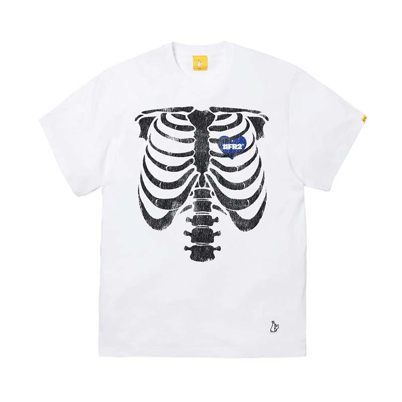 FR2 BONE Garment Dye Tee 骨頭短袖白色FRC3716-WE