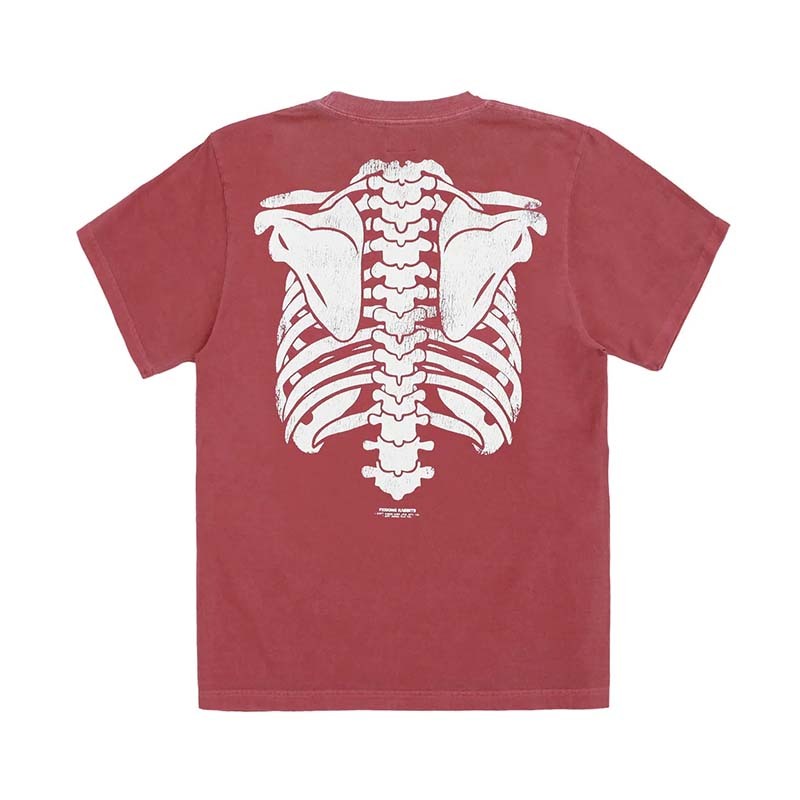 FR2 BONE Garment Dye Tee 骨頭短袖紅色FRC3716-RD