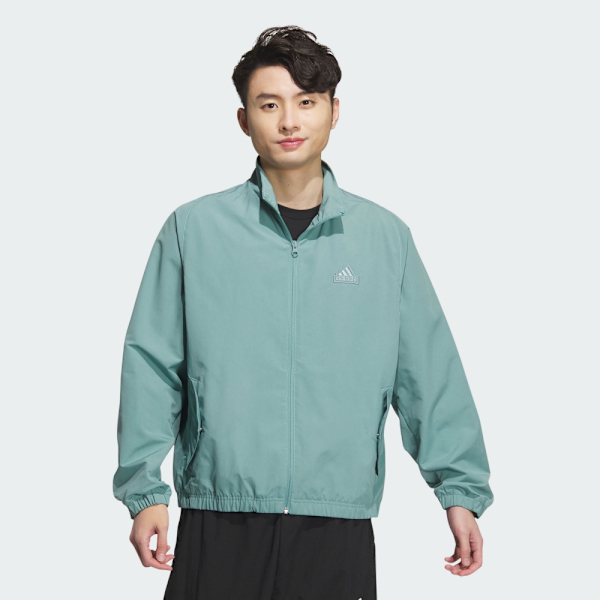 ADIDAS 外套 ST WVJKT 湖水綠 復古 風衣 夾克外套 中性 JI6658