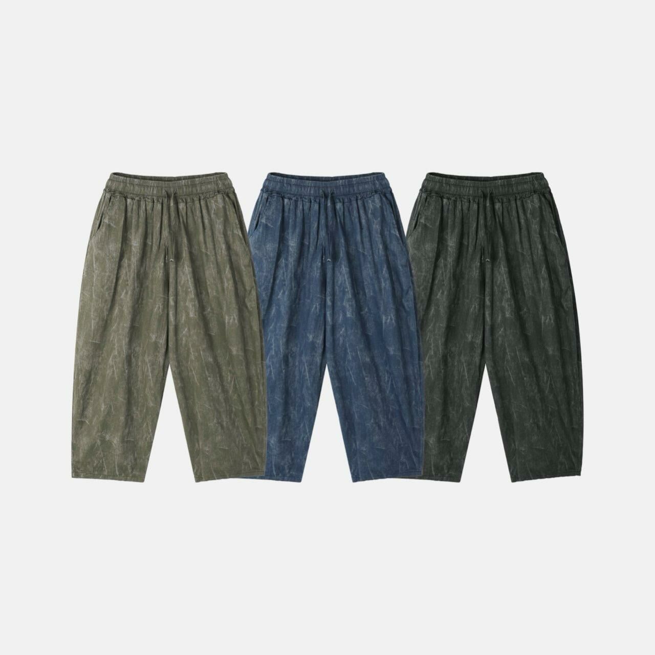 紮染鬆身褲 PEACOCK-125P