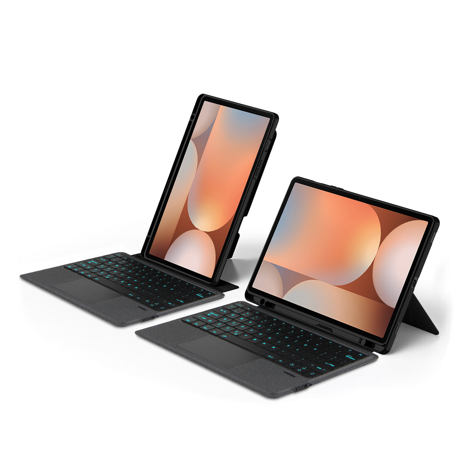 XPRO - Modern Keyboard - Samsung Galaxy Tab Case 分離式鍵盤皮革蓋面防撞筆槽平板保護殼