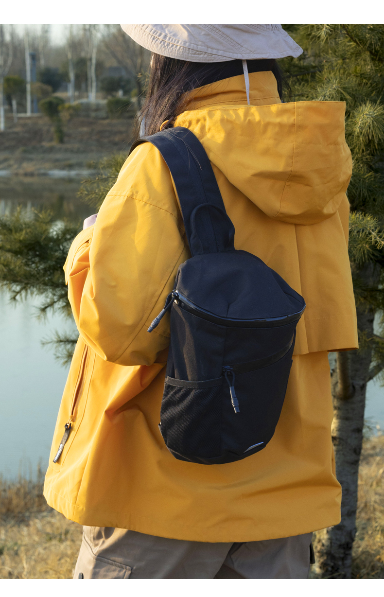 【黎陽】多種背法防潑水休閒包(黑、橘) 戶外/休閒/登山/旅行/防潑水 71CBZ0542