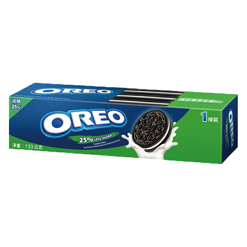 【OREO】奧利奧減糖原味香草夾心