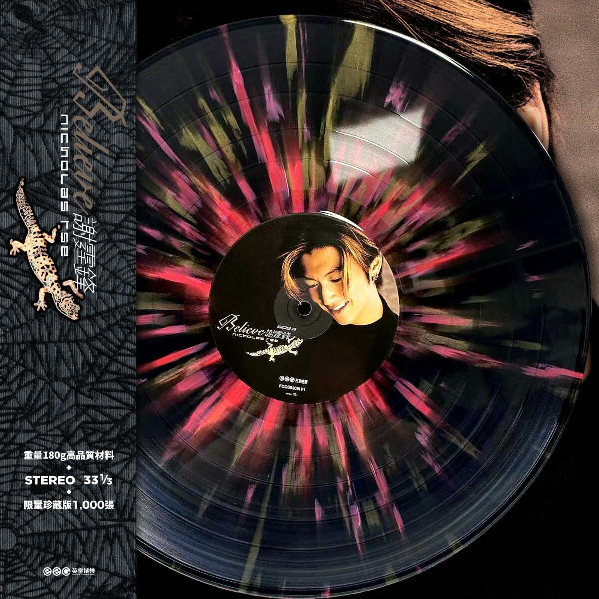 謝霆鋒 Nicholas Tse - Believe  (爆花彩膠)