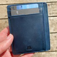 Andar | The Scout 簡便真皮卡夾 海軍藍 RFID