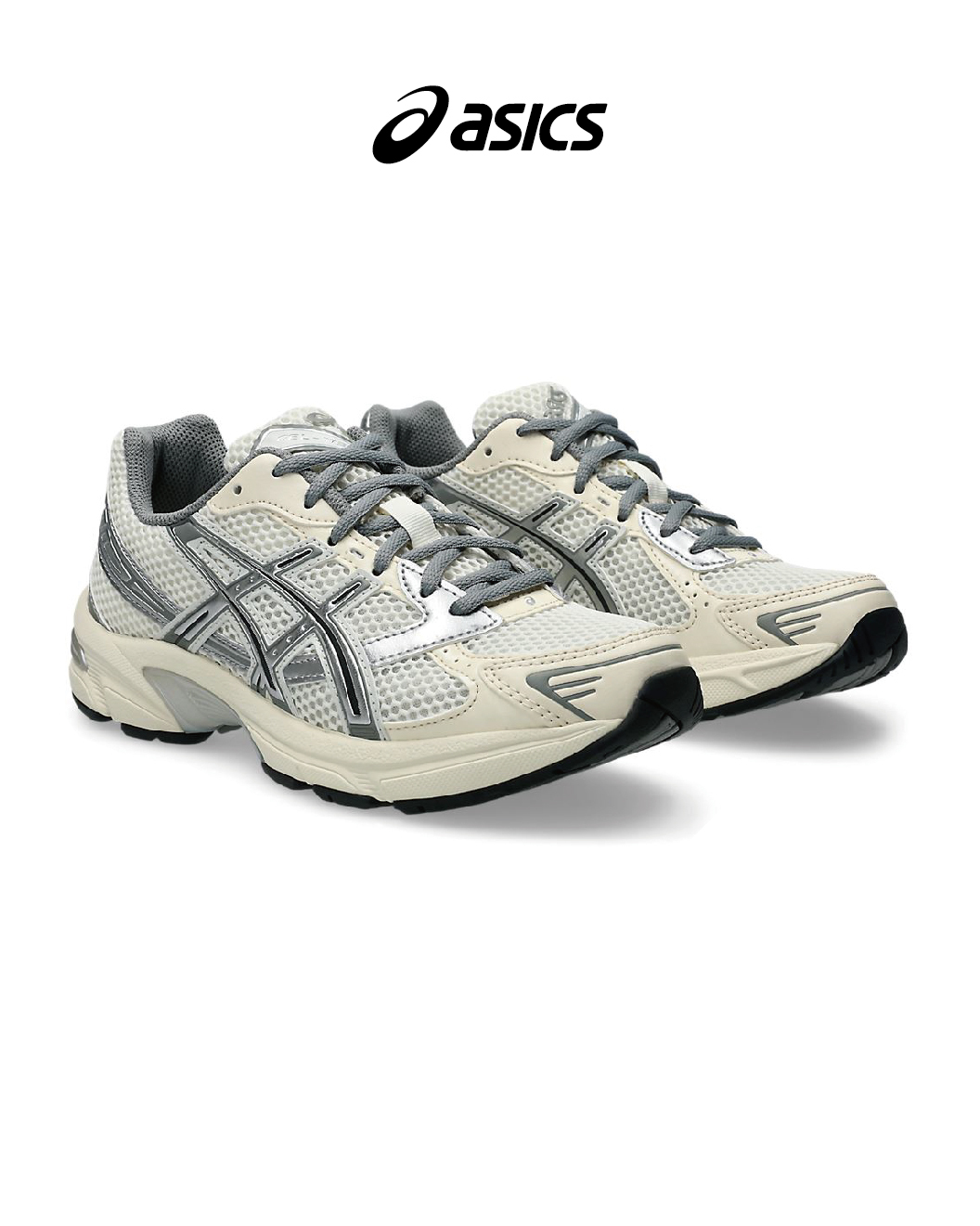 ASICS 復古慢跑鞋 運動休閒鞋 女 米灰 24 A/W GEL-1130 1202A164-116