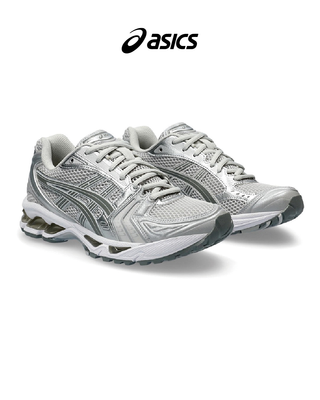 ASICS 復古慢跑鞋 運動休閒鞋 男 銀灰 24 A/W GEL KAYANO 14 1202A056-021
