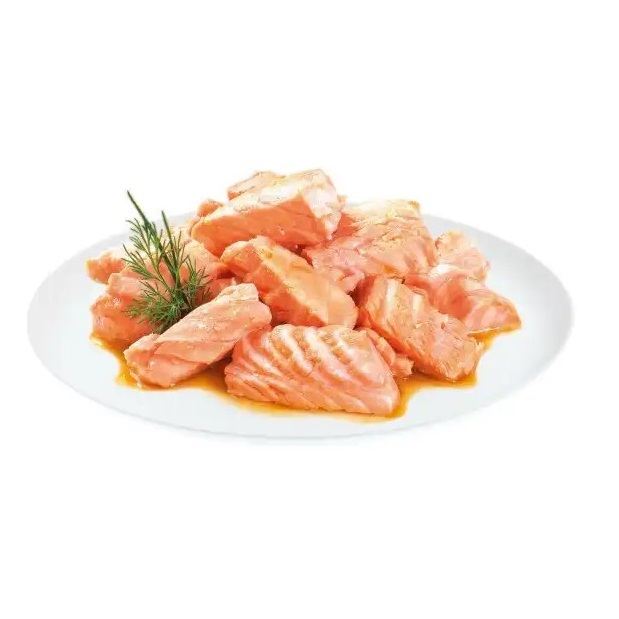 Brit Premium With Salmon Fillets in Gravy For Sterilised Cats 85g (Original Box 24 packs)