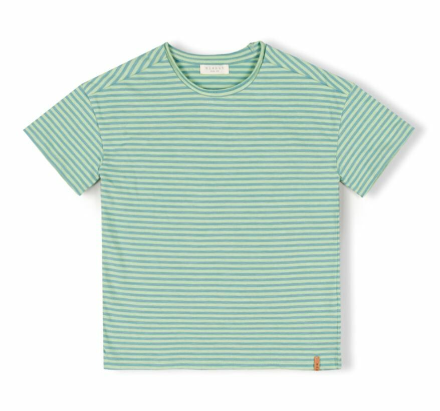 NIXNUT 條紋短袖上衣 Com Tshirt Spring Stripe