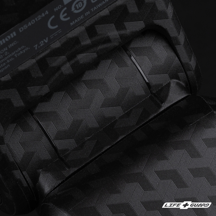 LIFE+GUARD 閃光燈貼膜特寫示意，適用 Canon Speedlite EL-5