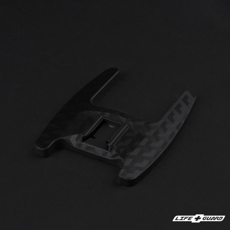 LIFE+GUARD 閃光燈貼膜底座安裝示意，適用 Canon Speedlite EL-5