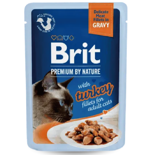 Brit 精選濕糧系列．火雞肉配肉汁85g