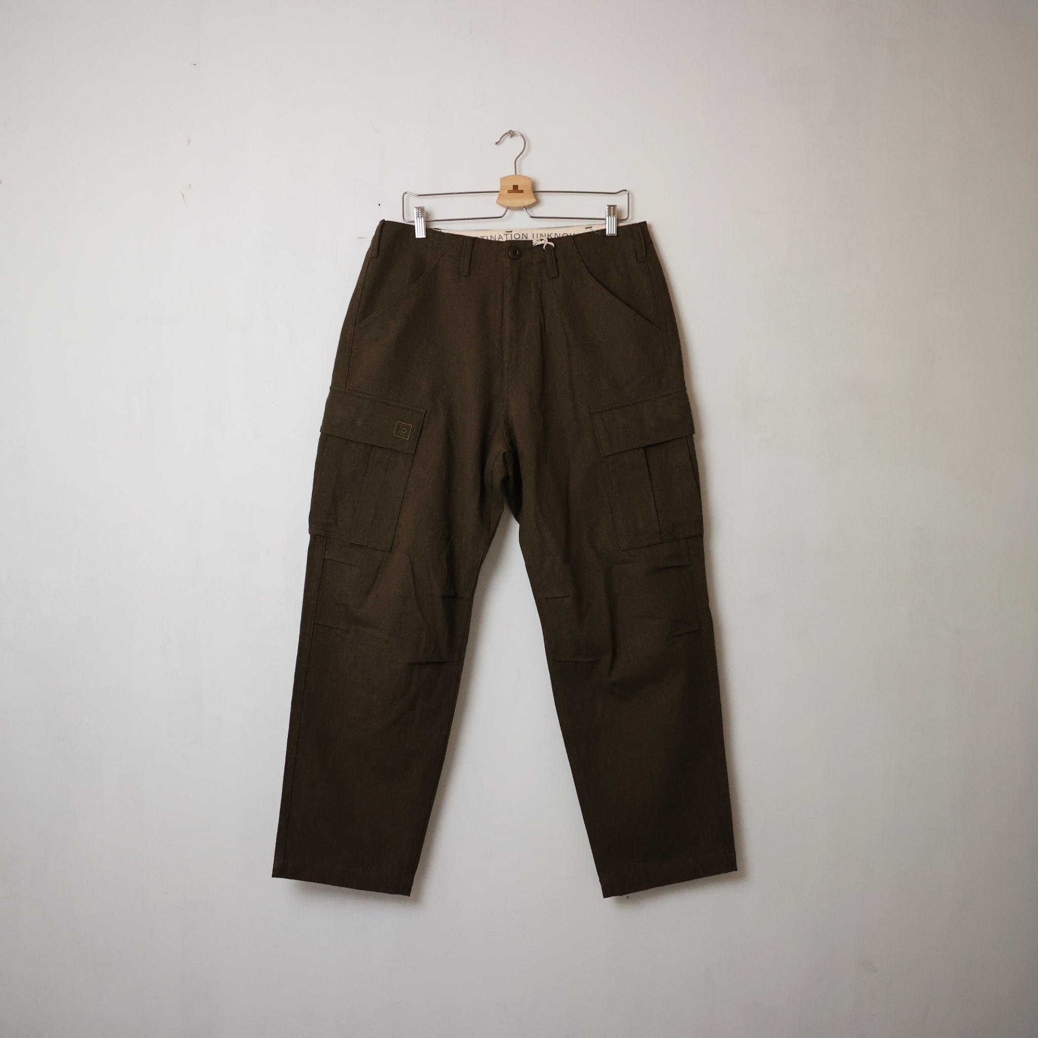 LIBERAIDERS 6 POCKET ARMY WOOL PANTS SIZE 34