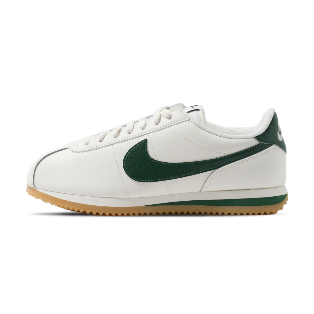 Nike Cortez 女 米白綠 運動 休閒 復古 經典 復刻 膠底 阿甘鞋 休閒鞋 DN1791-110