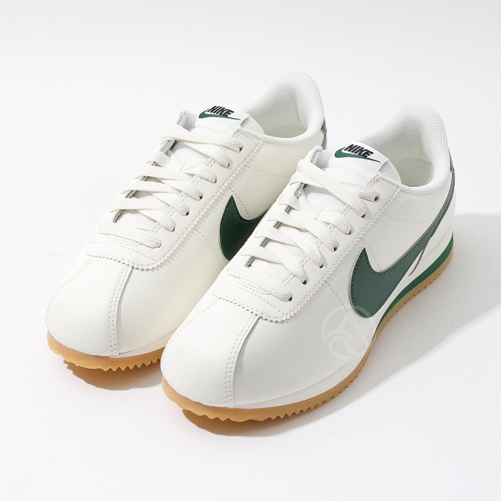 Nike Cortez 女 米白綠 運動 休閒 復古 經典 復刻 膠底 阿甘鞋 休閒鞋 DN1791-110