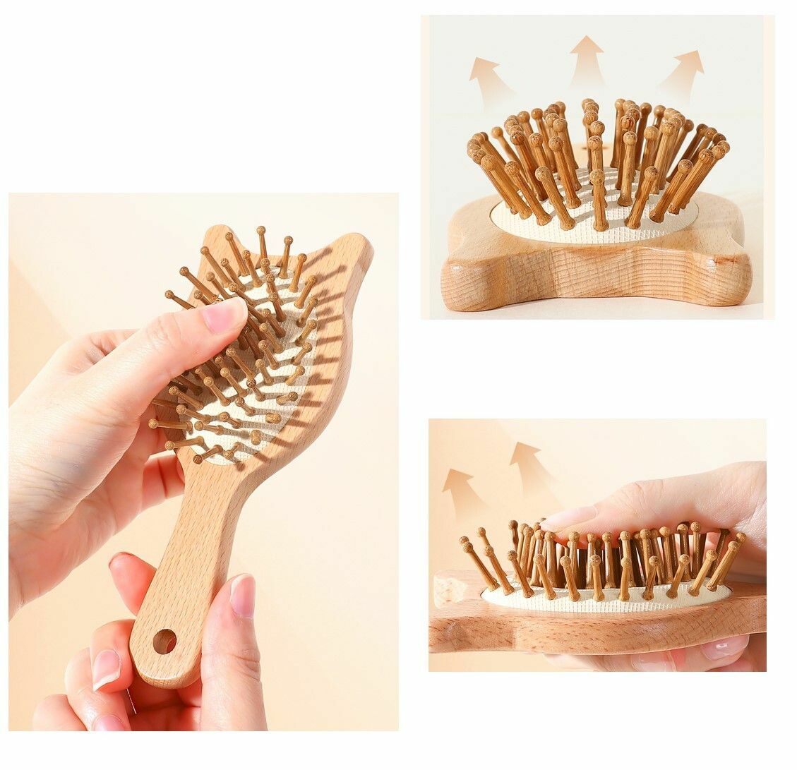 佻皮魔女- Sanrio | 木製氣墊梳