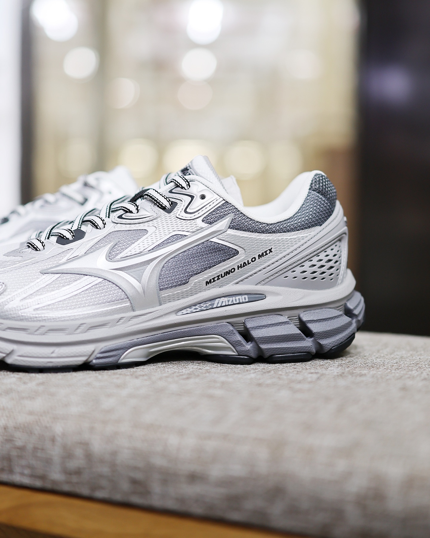 MIZUNO HALO MIX SILVER GREY 灰白銀D1GH240817