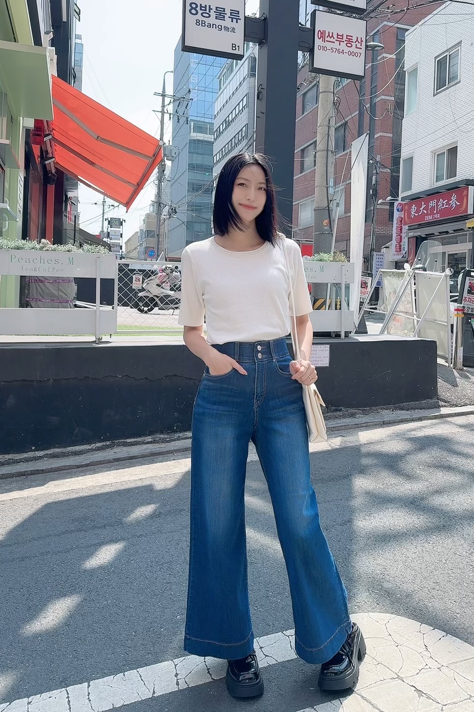 TOP#7083🤍珍珠圈圈涼感線織