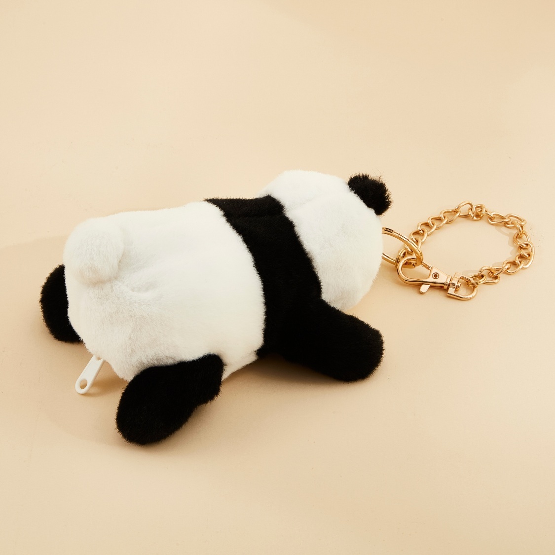 Panda Coin Purse Plush Keychain