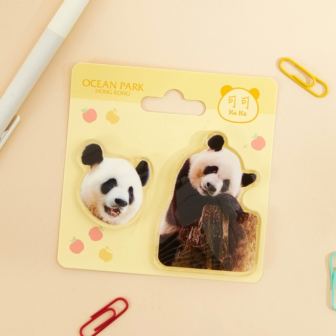 Acrylic magnet 2pcs Set - Ke Ke