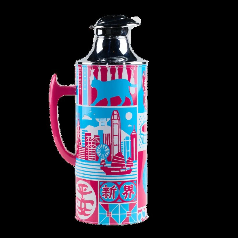 駱駝牌 950毫升玻璃膽保溫壺（香港本土文化）-設計師 Cedric
