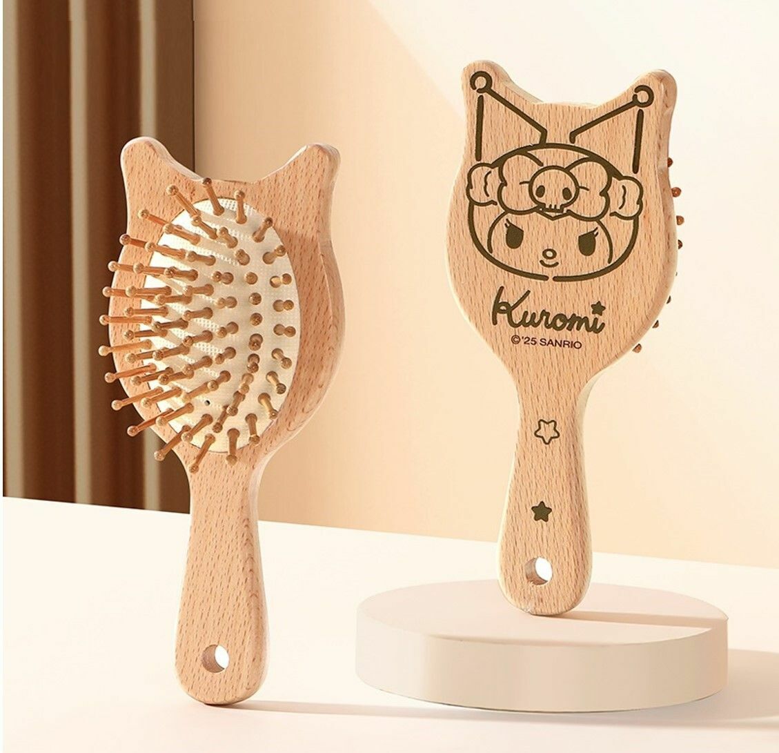佻皮魔女- Sanrio | 木製氣墊梳