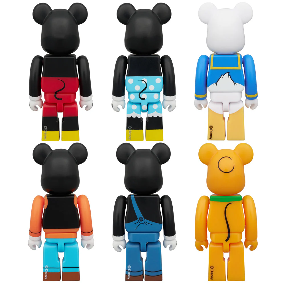 CHASE MICKEY MOUSE & FRIENDS FULL SET 100％ BE@RBRICK