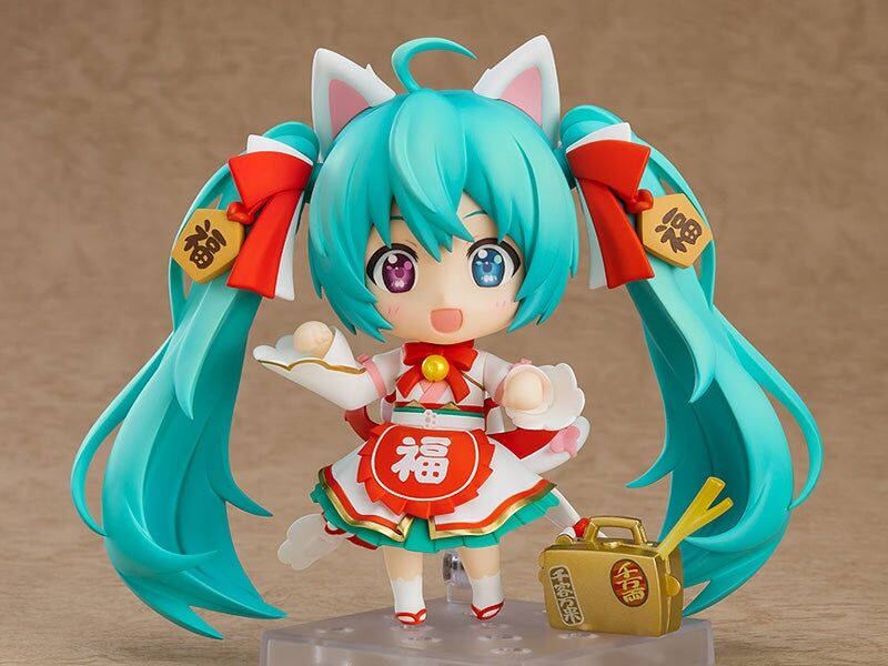 【再販】 黏土人  初音未來 招財未來Ver. Nendoroid Hatsune Miku: Maneki Miku Ver. NEN1777