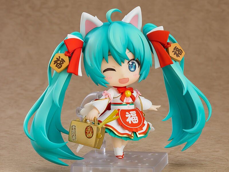 【再販】 黏土人  初音未來 招財未來Ver. Nendoroid Hatsune Miku: Maneki Miku Ver. NEN1777