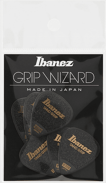 Ibanez Ibanez Grip Wizard Series Sand Grip PPA14MSG-BK 防滑匹克 — 三峽配件 / 週邊｜YA! 玩音樂