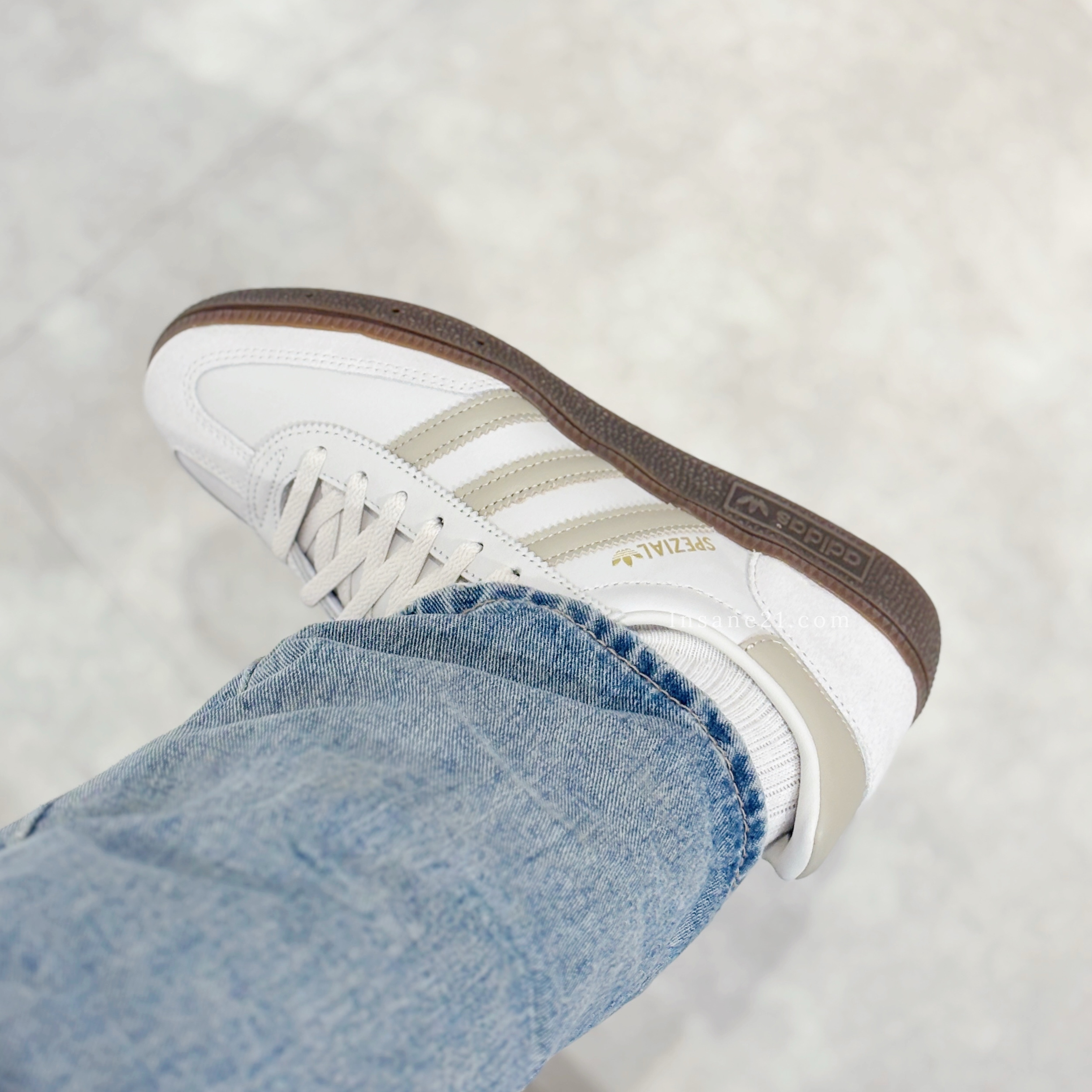 ADIDAS HANDBALL SPEZIAL 奶茶 卡其 休閒鞋 足弓支撐 男女同款 JI2644