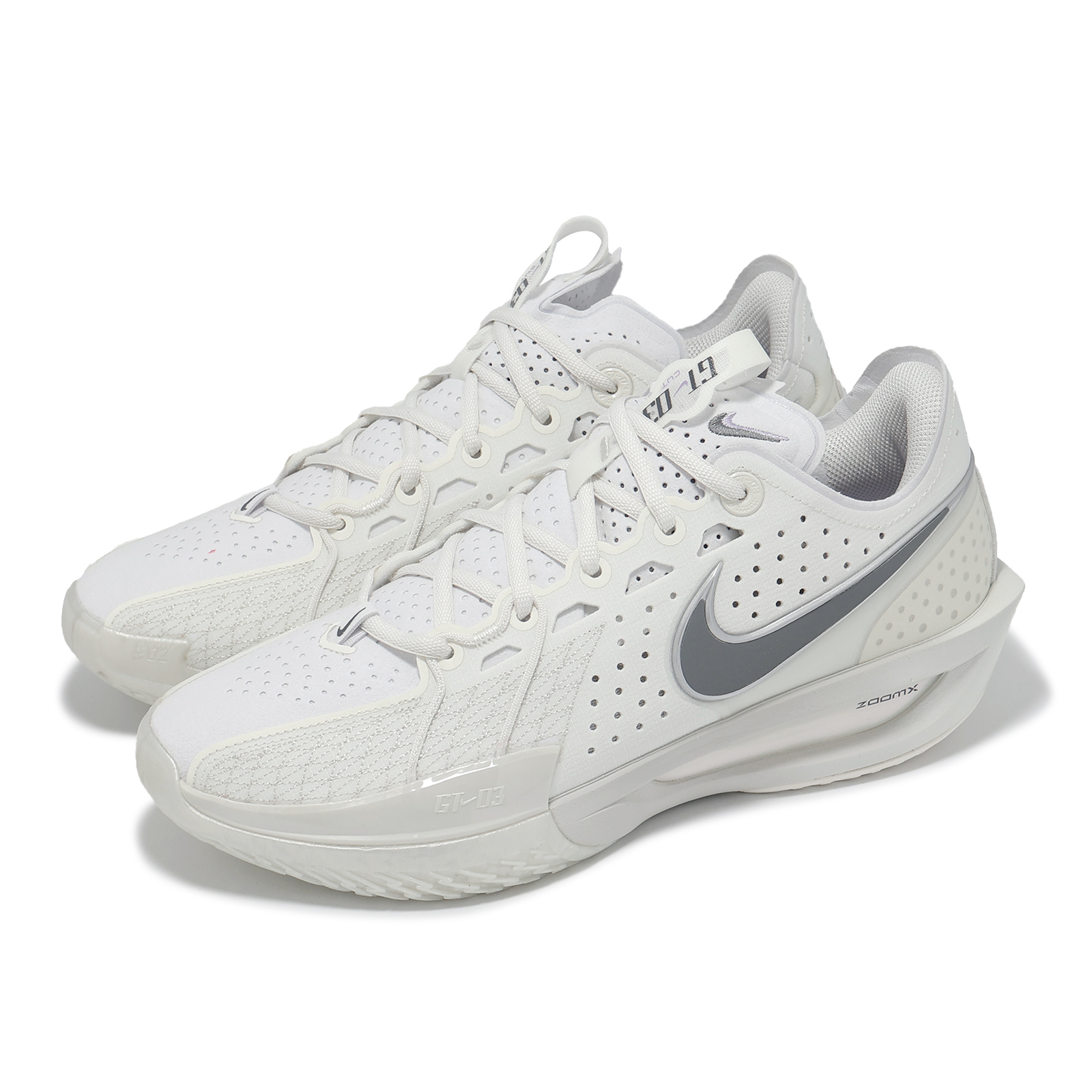 Nike Air Zoom GT Cut 3 EP White Black 白黑籃球鞋 DV2918-106