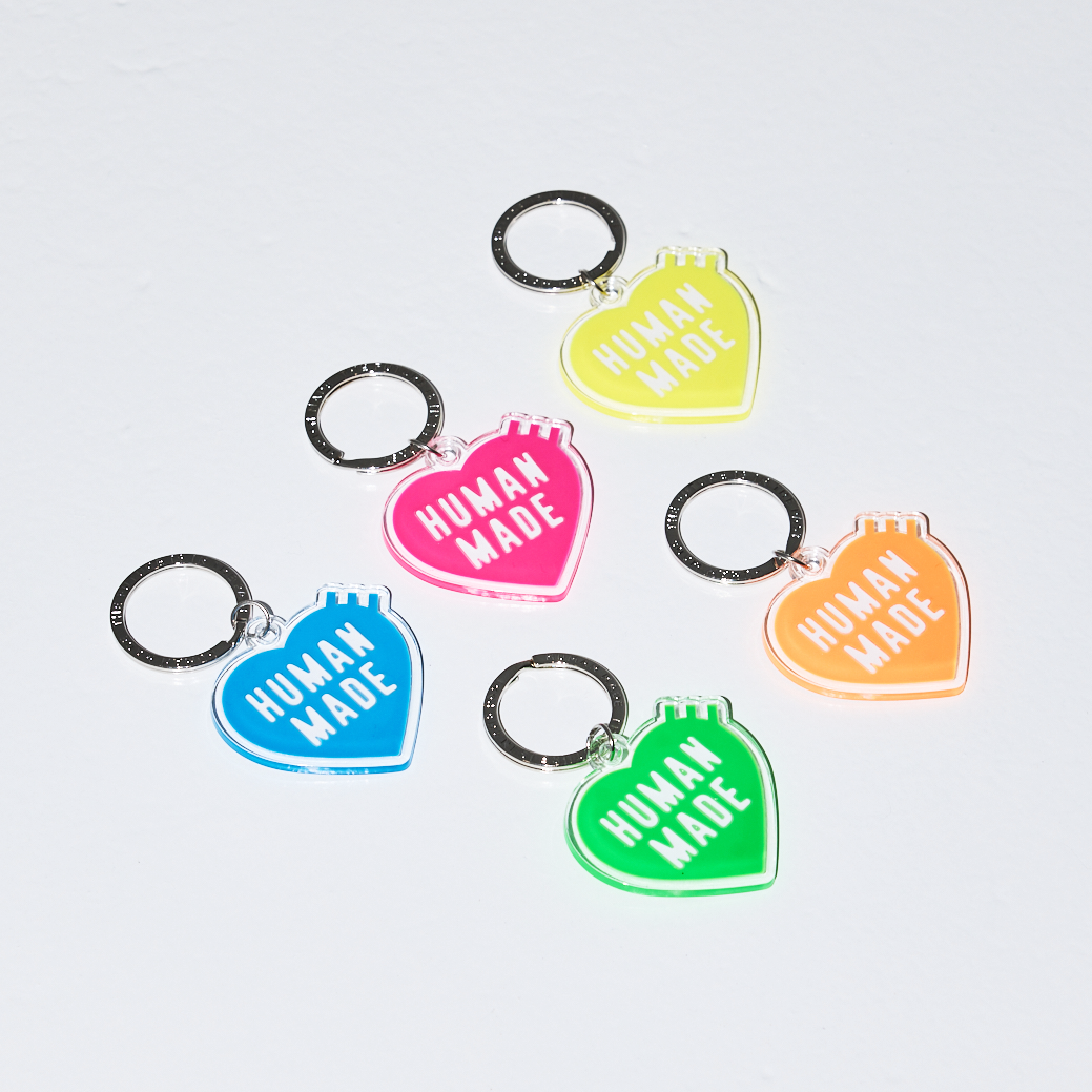 HUMAN MADE HEART KEY RING (店鋪限定) - HM27GD134