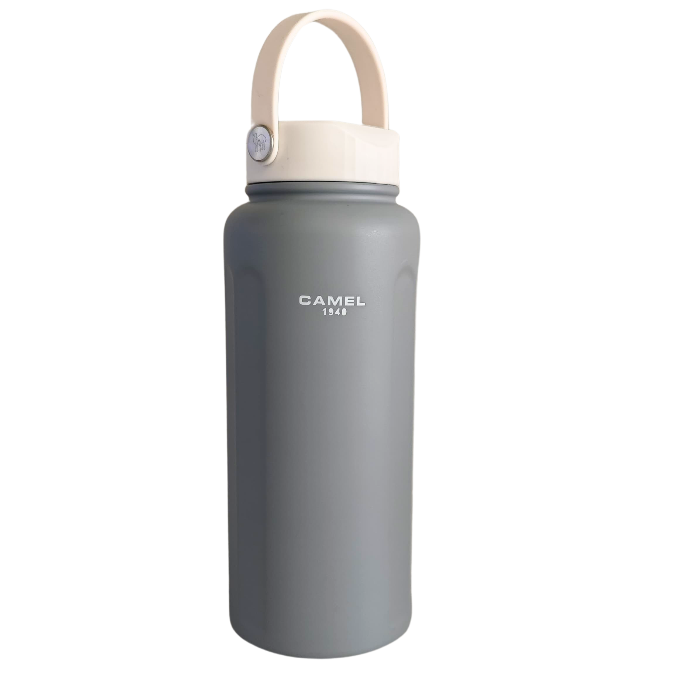 CAMEL 1.0L ceramic coated stainless steel vacuum insulated bottle- grey