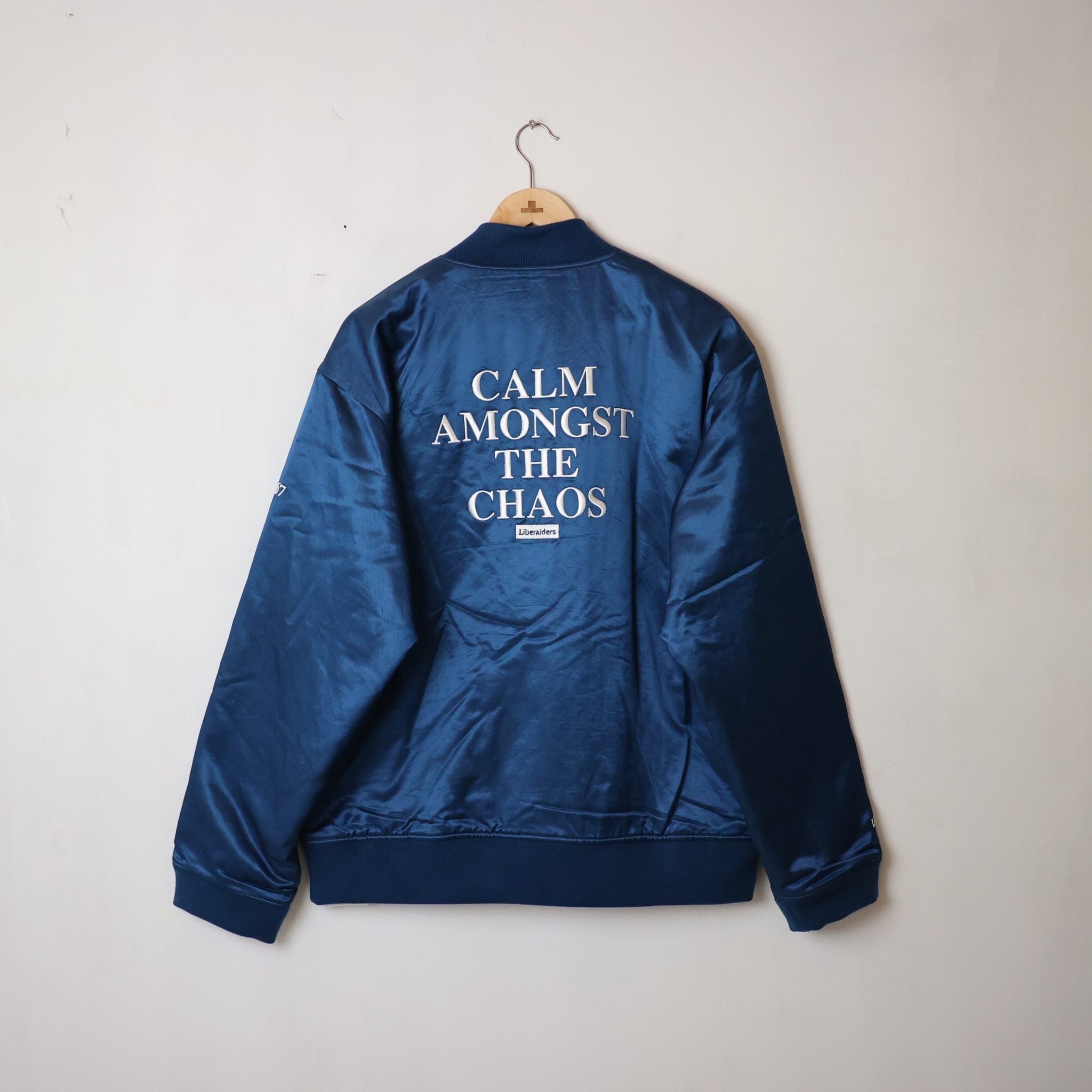 LIBERAIDERS 24F/W LR VARSITY JACKET SIZE L