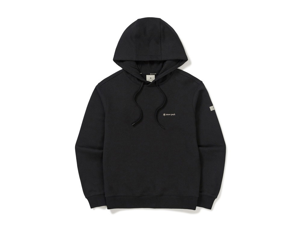 【現貨】SNOW PEAK Land HOODIE 女款 女士基本款連帽衫 黑色